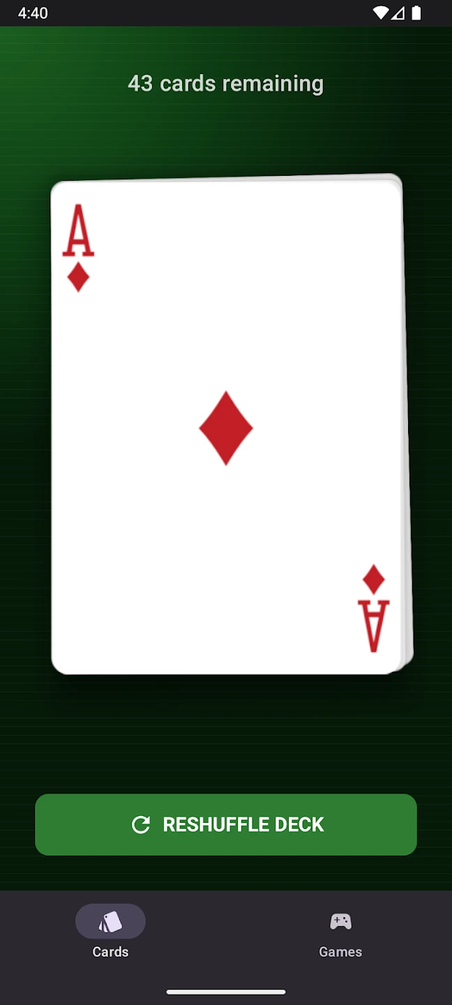 Deck of Cards · Android · 2
